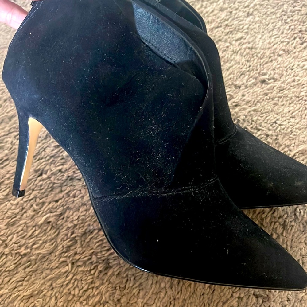 Express Suede Booties